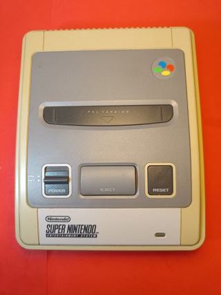 Consola Super Nintendo Snes + juego, completa ! 