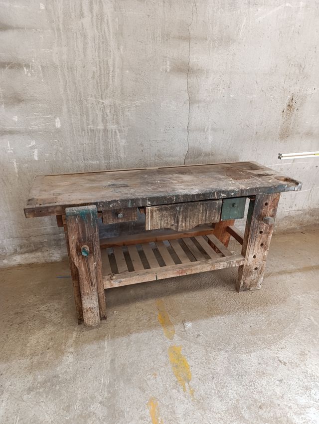 Banco de trabajo de carpintero