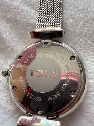 Reloj Tous Plata y Negro