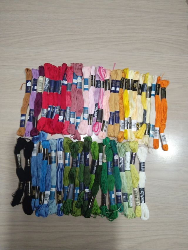 Cotone mouliné assortiti