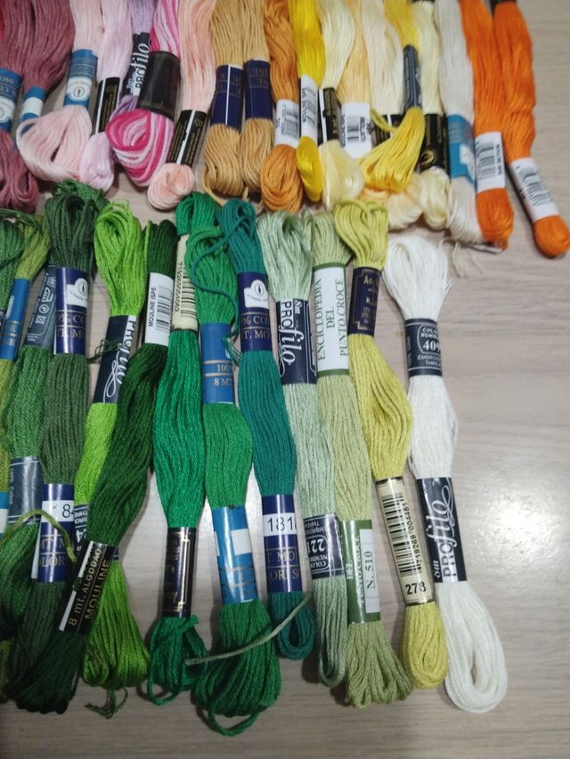 Cotone mouliné assortiti