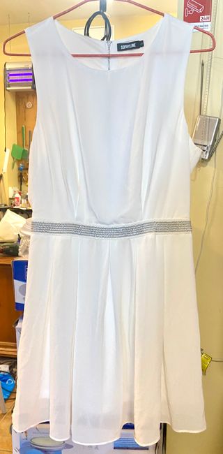 Vestido SOPHYLINE Blanco Talla L