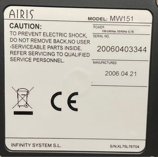 Pantalla Airis MW151 Plata