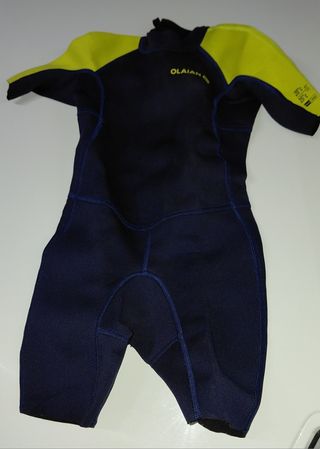 Neopreno OLAIAN niño/-a azul y amarillo 6 años