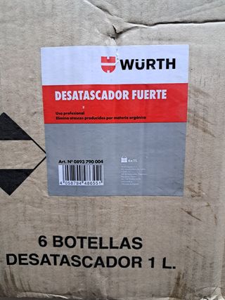 Devastador tuberías WÜRTH .