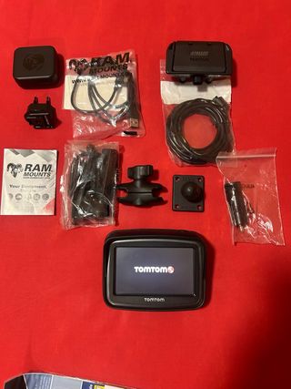 TomTom Rider GPS moto + RAM Mounts
