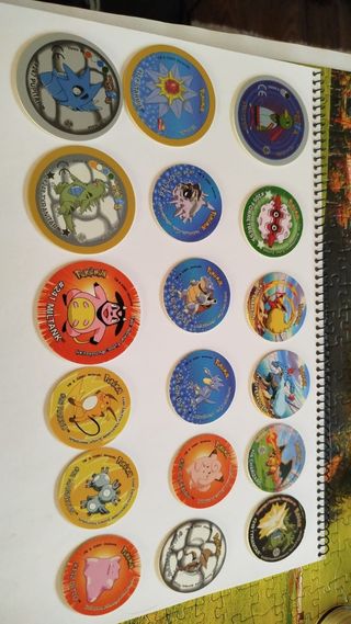 Tazos Pokémon Colección