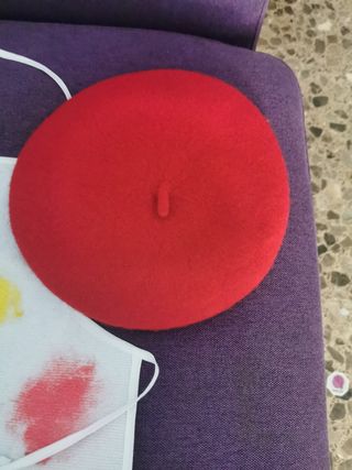 Gorro de pintor infantil Winmany rojo