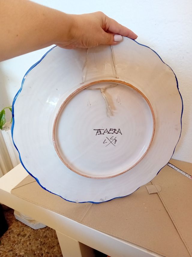 Plato Cerámica El Quijote