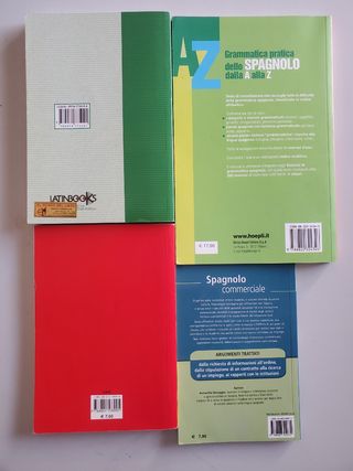 Lotto Libri Spagnolo: Grammatica e Dizionario