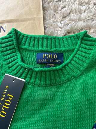 Jersey Polo Ralph Lauren Verde Nuevo