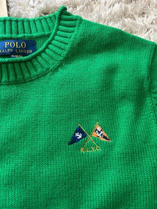 Jersey Polo Ralph Lauren Verde Nuevo
