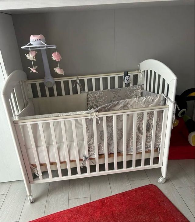 Lettino per bambini bianco