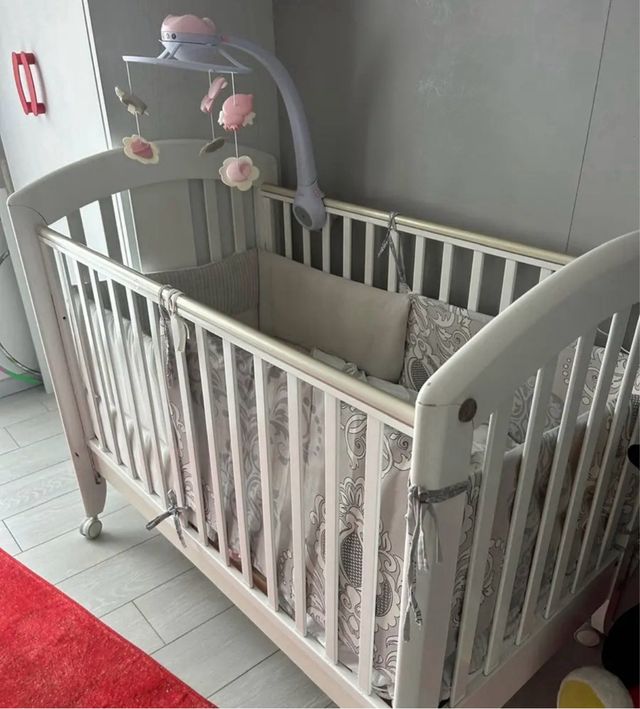 Lettino per bambini bianco