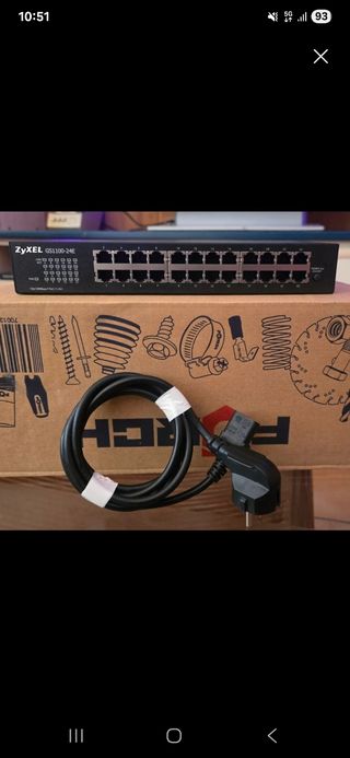 Switch ZyXEL GS1100-24E 24 Puertos