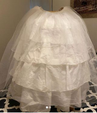 Cancán Fallera Blanco 