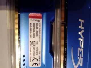 HyperX DDR3 16GB (2x8GB) 1600MHz RAM