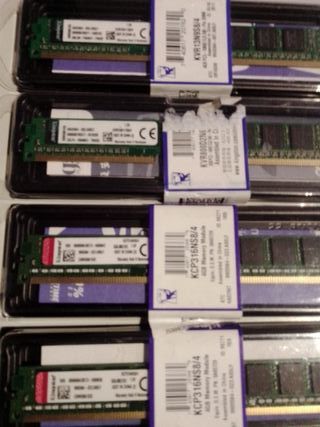 RAM DDR3 KINGSTON 16000MHZ 4GBx4=16gb