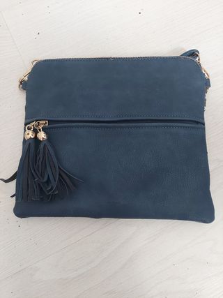 Bolso de fiesta azul
