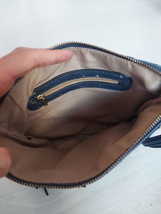 Bolso de fiesta azul