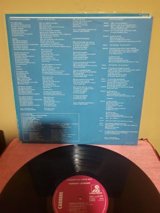 Vinilo Herbert Leonard - Commmencez Sans Moi