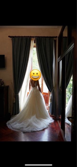 Vestido de Novia Blanco Encaje