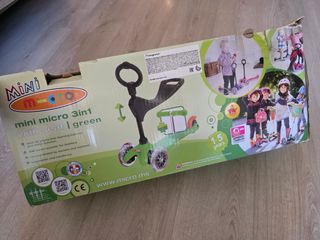 Patinete Micro 3 Ruedas con Asiento