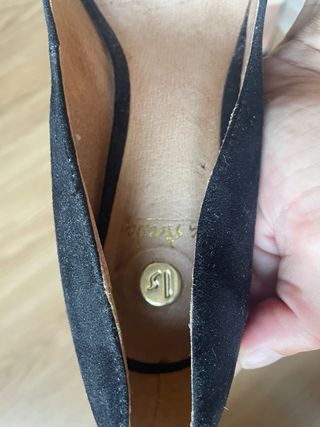 Zapatos de tacón negros La Strada talla 38