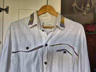 Camisa Merlino Vintage Blanca