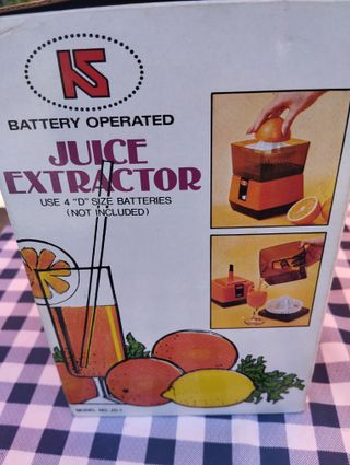 Estrattore Succo Vintage KS Batteria