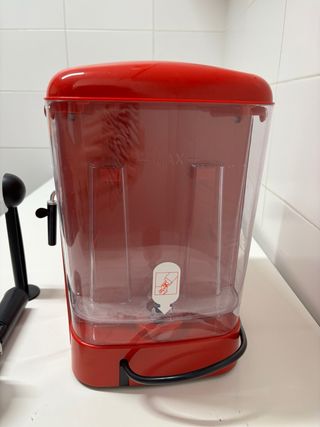 Cafetera Espresso Mandine Roja Retro