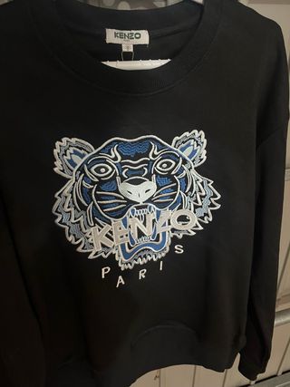 Sudadera Kenzo Tiger Negra Talla S