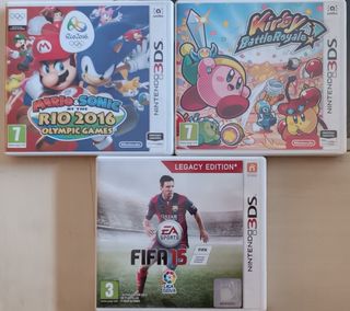 Giochi per Nintendo 3DS: Mario & Sonic, Kirby, FIFA 15