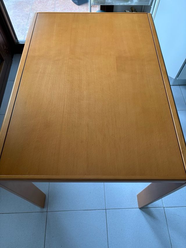 Mesa de cocina extensible 1m a 1.5m 70cm ancho