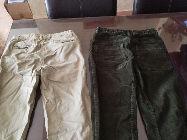 Pantalones niño talla 8-9 años
