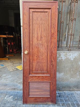 20 Puertas Madera Bubinga+ Tapajuntas