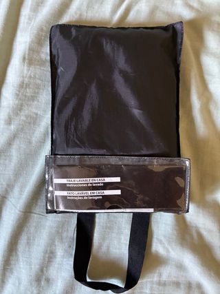 Kit para lavado de trajes en casa