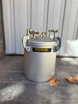 Contenedor Presión Vevor con Pistola