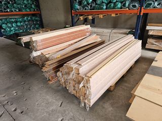 Rodapiés de madera varios colores
