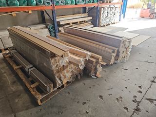 Rodapiés de madera varios colores