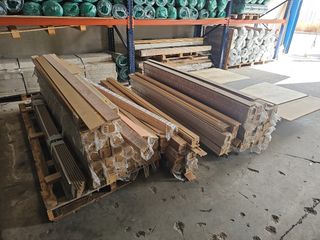 Rodapiés de madera varios colores