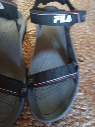 Sandalias Fila Caballero Gris
