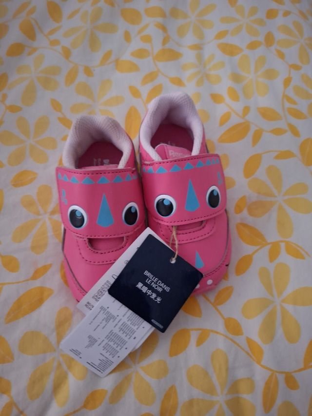 Zapatos Reebok Niña Rosados Talla22