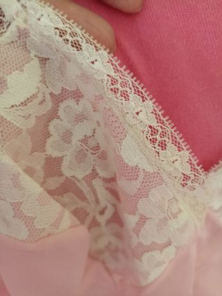 Enagua/Combinación Rosa Talla 44 o XXL.