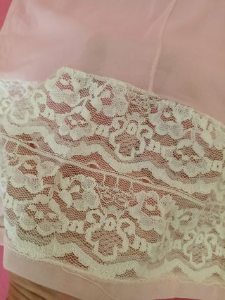 Enagua/Combinación Rosa Talla 44 o XXL.