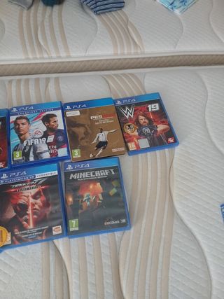 Lote Juegos PS4: FIFA 16, 17, 18, 20, 21 