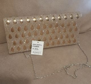 Bolso de fiesta Jizhan dorado