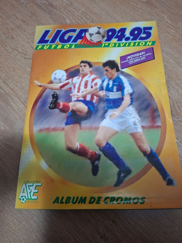 Álbum Cromos Liga Fútbol 94/95 1ª División