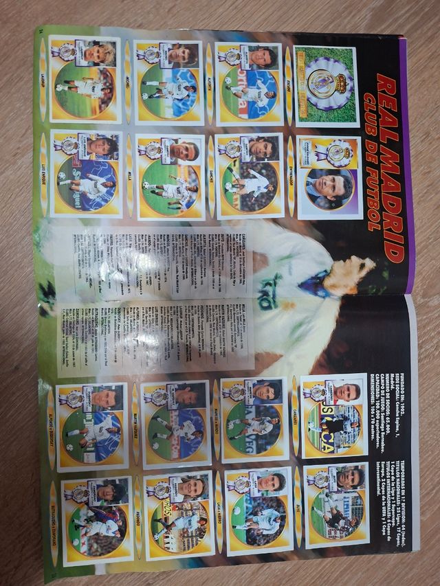 Álbum Cromos Liga Fútbol 94/95 1ª División