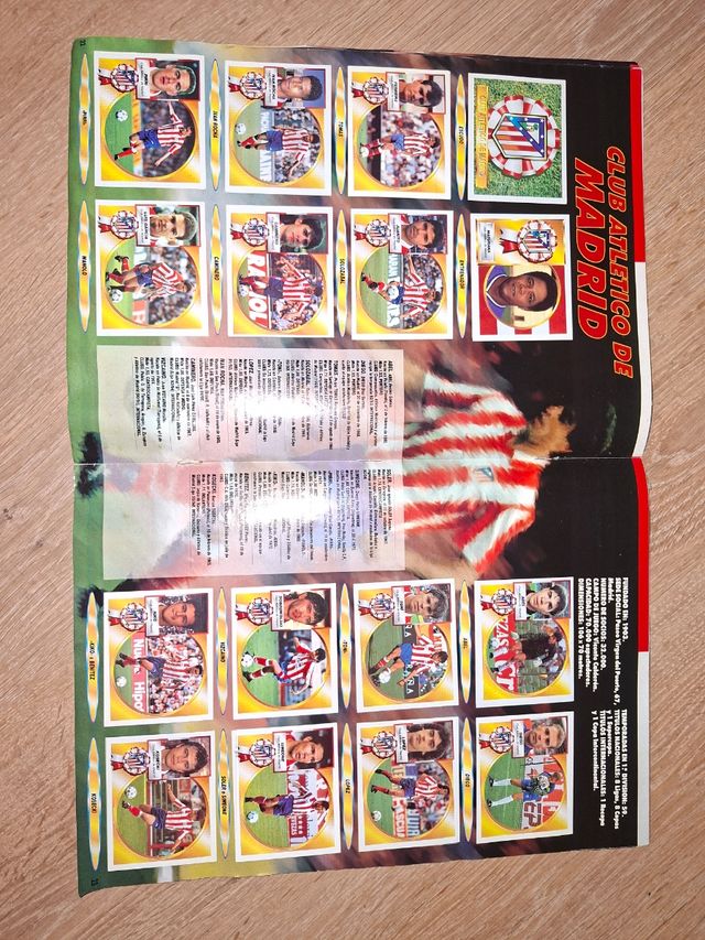 Álbum Cromos Liga Fútbol 94/95 1ª División